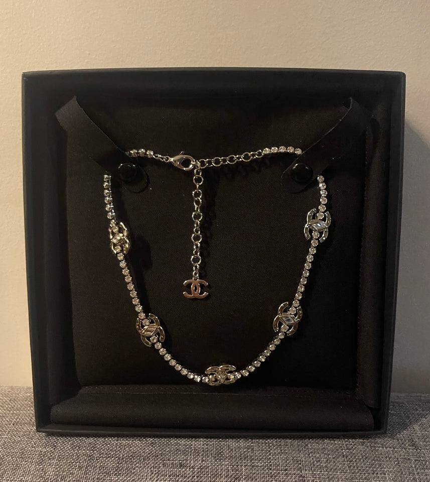 CC Link Semi Choker Necklace - N010