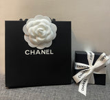 CC Bow Silver Stud Earrings - E038