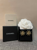 CC Gold Sunburst Earrings - E006