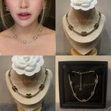 CC Link Semi Choker Necklace - N010