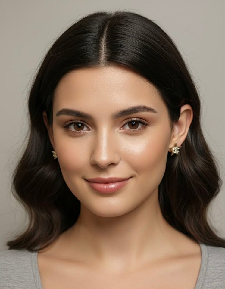 Starlight CC Stud  Earrings – E014
