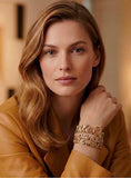 CC Layered Open Cuff Bracelet - B013