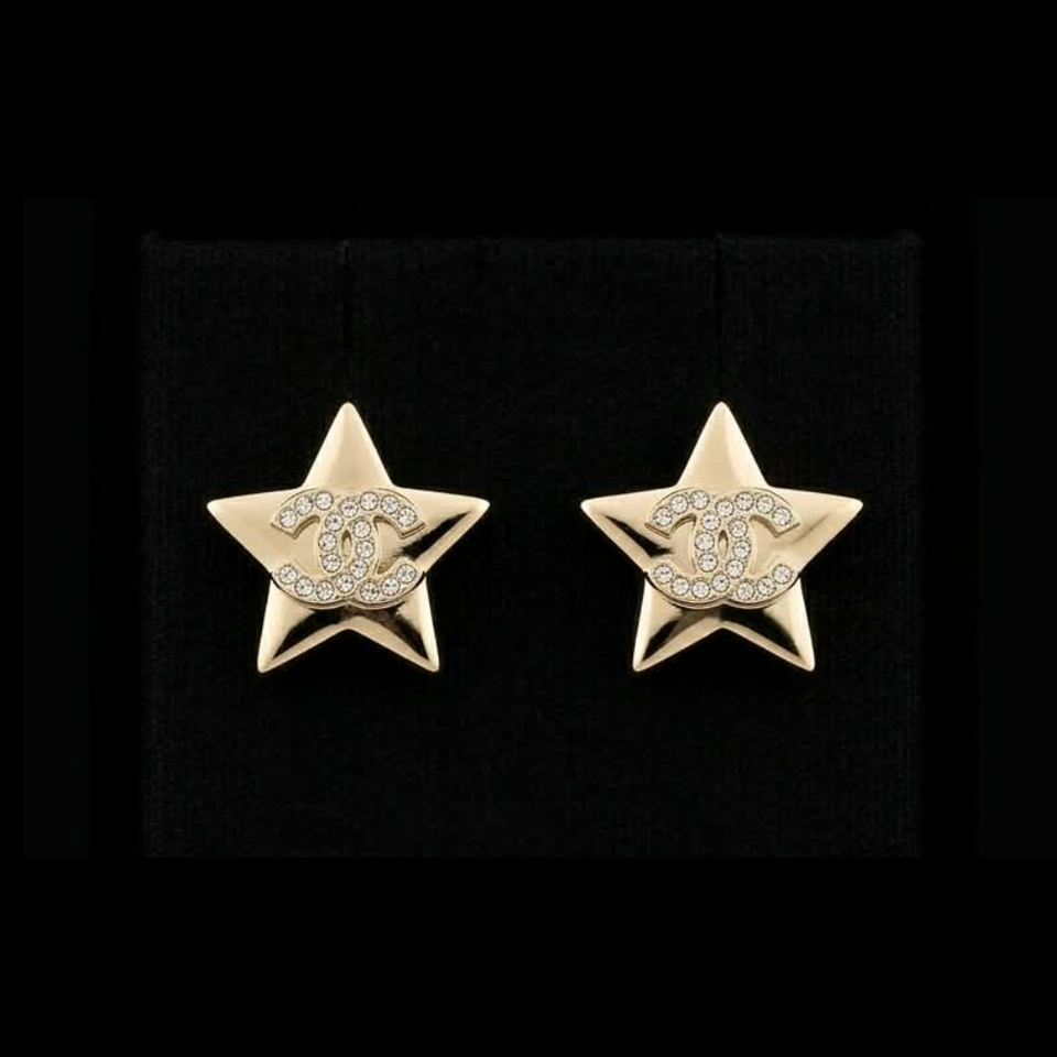 Starlight CC Stud  Earrings – E014