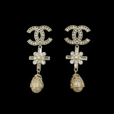 CC Empress Long Drop Earrings - E018