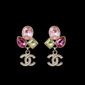 CC Multicolor Crystal Drop Earrings - E020