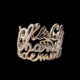 CC Layered Open Cuff Bracelet - B013