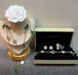 VCA Lucky Spring Butterfly Long Necklace - N027
