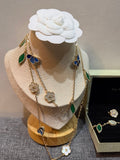 VCA Lucky Spring Butterfly Long Necklace - N027