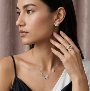 GRAFF Butterfly Set (Earrings and Necklace) - S002