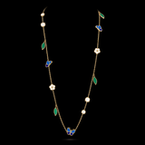 VCA Lucky Spring Butterfly Long Necklace - N027