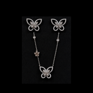 GRAFF Butterfly Set (Earrings and Necklace) - S002