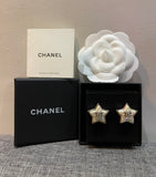 Vintage Star Pearl Stud Earrings – E011